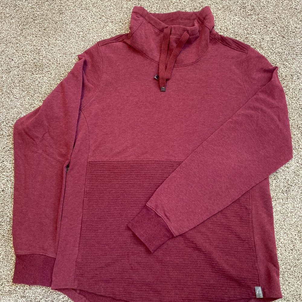 Women's L.L.Bean Cozy Mixed-Knit Pullover (almost new)